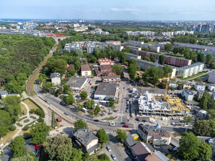 Opracowanie GPL obejmuje obszar Brzeźna przy rozwidleniu torów tramwajowych i dawnym Domu Zdrojowym.