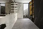 W zakresie płytek ceramicznych możemy zaobserwować powrót do natury, zwłaszcza kamienia naturalnego lub materiałów go imitujących.