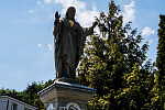 Pomnik poległych podczas I wojny światowej można oglądać przy ul. Działdowskiej.