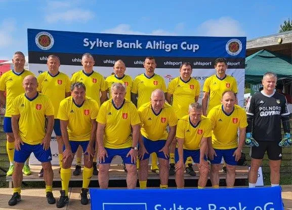 Oldboje Arki Gdynia na turnieju Sylter Bank Altilga Cup 2023