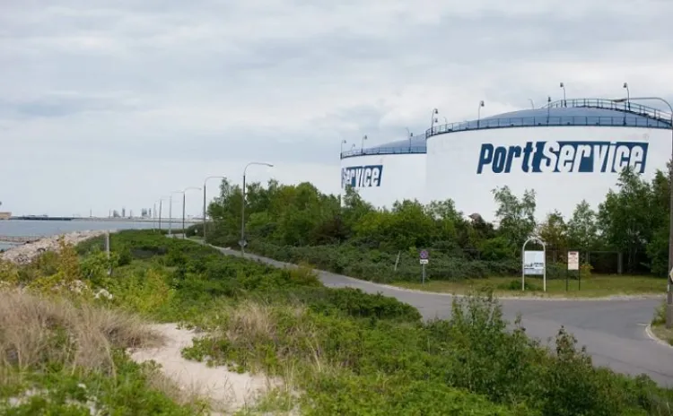 Port Service to firma utylizująca niebezpieczne odpady. Obecnie na jej terenie składowanych jest kilka tysięcy ton ziemi, skażonej grzybobójczym heksachlorobenzenem.