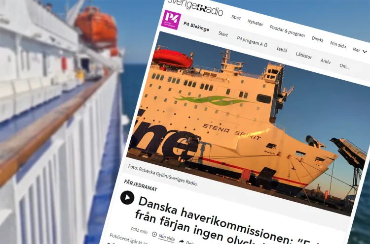 Szef duńskiej komisji ds. wypadków morskich w radiowym wywiadzie powiedział, że na promie Stena Spirit nie doszło do wypadku. - To było celowe działanie - powiedział Oessur Jarleivson Hilduberg. 