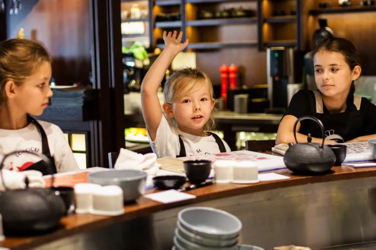 Hashi Sushi to miejsce, gdzie dzieci są mile widziane.