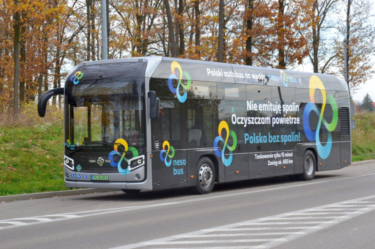 Po Gdańsku będą jeździły wynajęte przez GAiT autobusy wodorowe. 