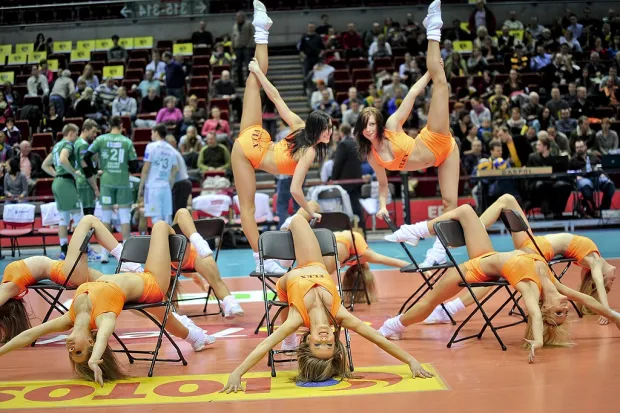 Cheerleaders Flex Sopot jak zawsze w mistrzowskiej formie.