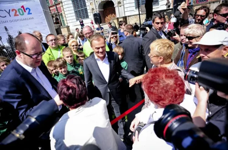 Gdańsk jest ostatnim etapem podróży, podczas której premier wizytował miasta-organizatorów turnieju Euro 2012.
