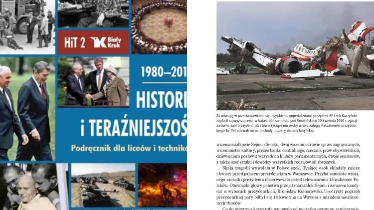 Fragmenty II części podręcznika Historia i Teraźniejszość autorstwa prof. Wojciecha Roszkowskiego
