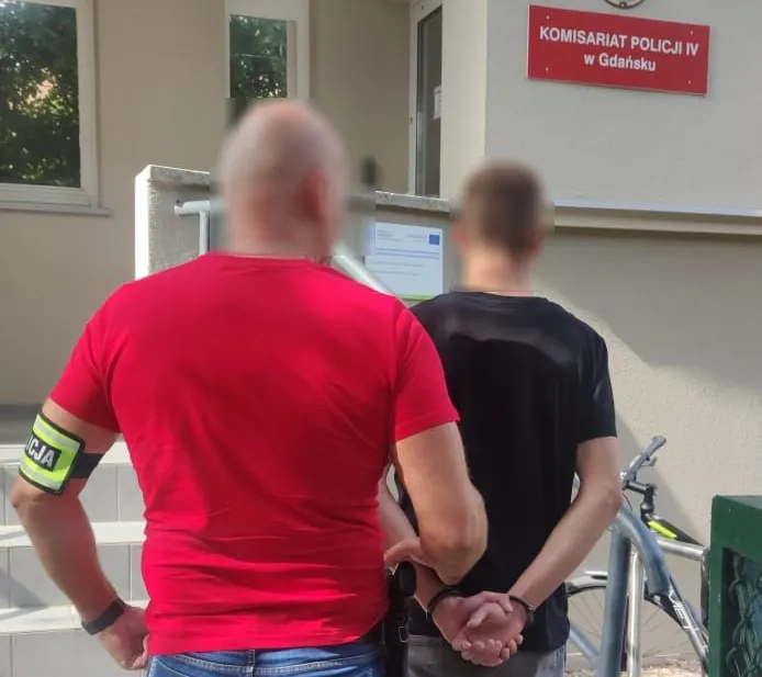 Jeden ze sprawców pobicia w Oliwie. Pozostała trójka również jest już w rękach policji.