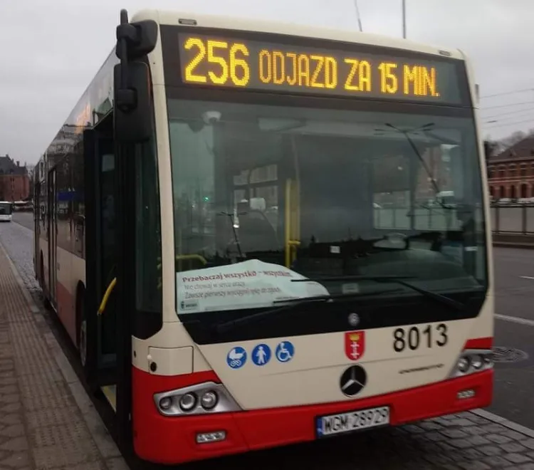 Autobusy przewoźnika BP Tour realizującego przewozy dla ZTM Gdańsk.