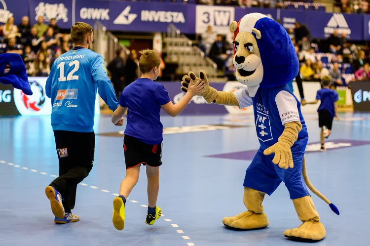 Poprzednia maskotka drużyny Energa Wybrzeże Gdańsk z sezonu 2018/19.