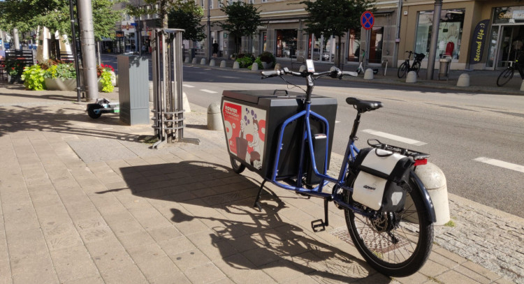 Nowe rowery cargo będą testowane w Gdyni przez najbliższe tygodnie. 