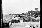 Plaża w Sopocie, 17 września 1920 r. (ze zbiorów Library of Congress, LOC). 