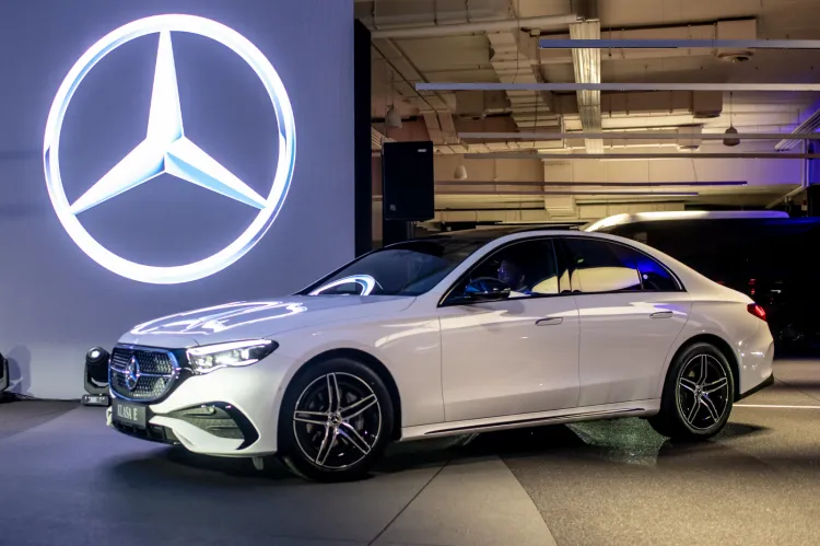 Premierowy pokaz Mercedesa-Benz Klasy E w Gdyni.