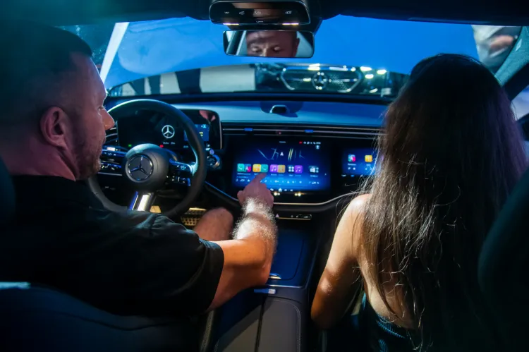 Premierowy pokaz Mercedesa-Benz Klasy E w Gdyni.
