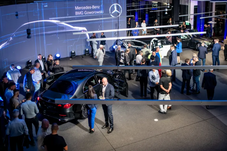Premierowy pokaz Mercedesa-Benz Klasy E w Gdyni.