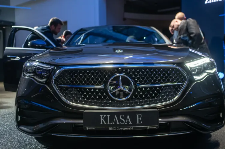 Premierowy pokaz Mercedesa-Benz Klasy E w Gdyni.