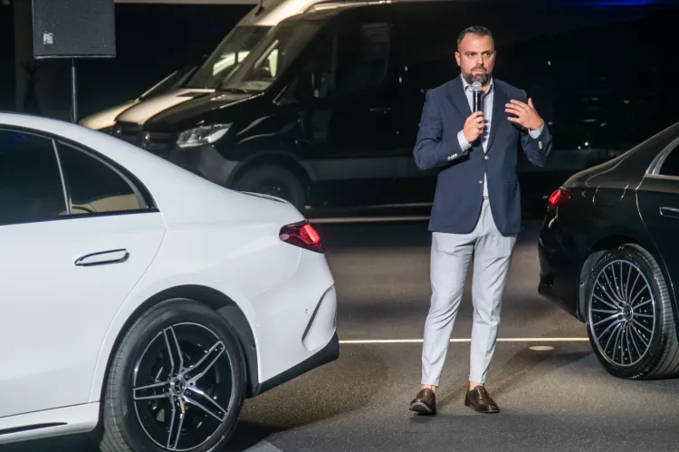 Premierowy pokaz Mercedesa-Benz Klasy E w Gdyni.
