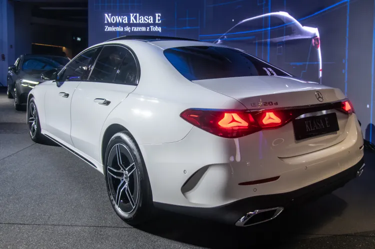 Premierowy pokaz Mercedesa-Benz Klasy E w Gdyni.