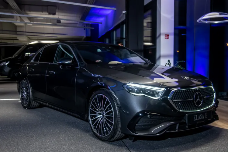 Premierowy pokaz Mercedesa-Benz Klasy E w Gdyni.