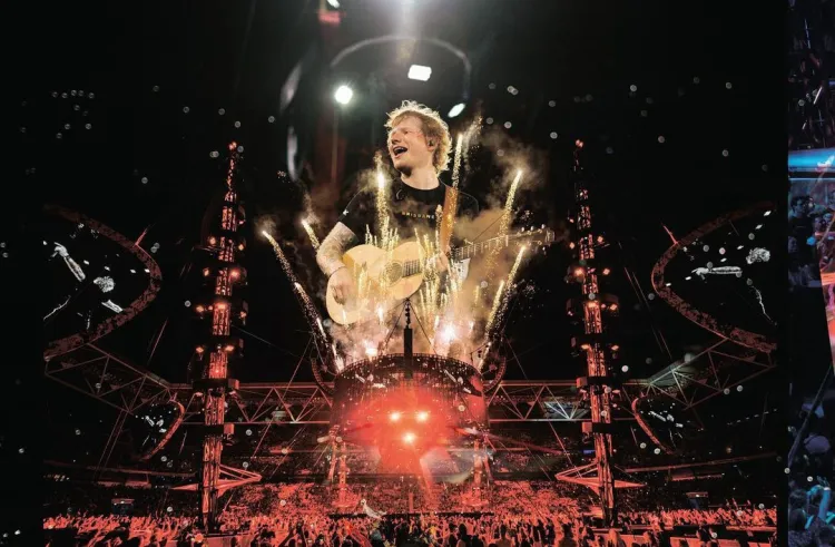 Bilety na koncert Eda Sheerana kosztują od 344 do 544 zł (kwota wraz opłatą serwisową).