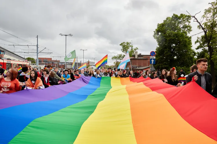 Co roku Marsz Równości idzie ulicami Gdańska.