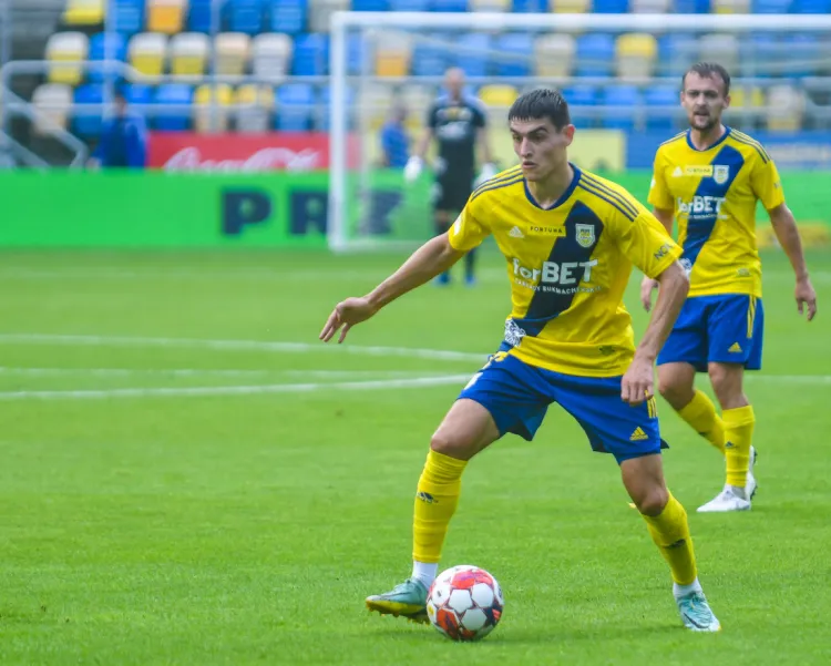 Olaf Kobacki i Sebastian Milewski (obaj na zdjęciu) zapewnili Arce Gdynia zwycięstwo nad Resovią 2:1.