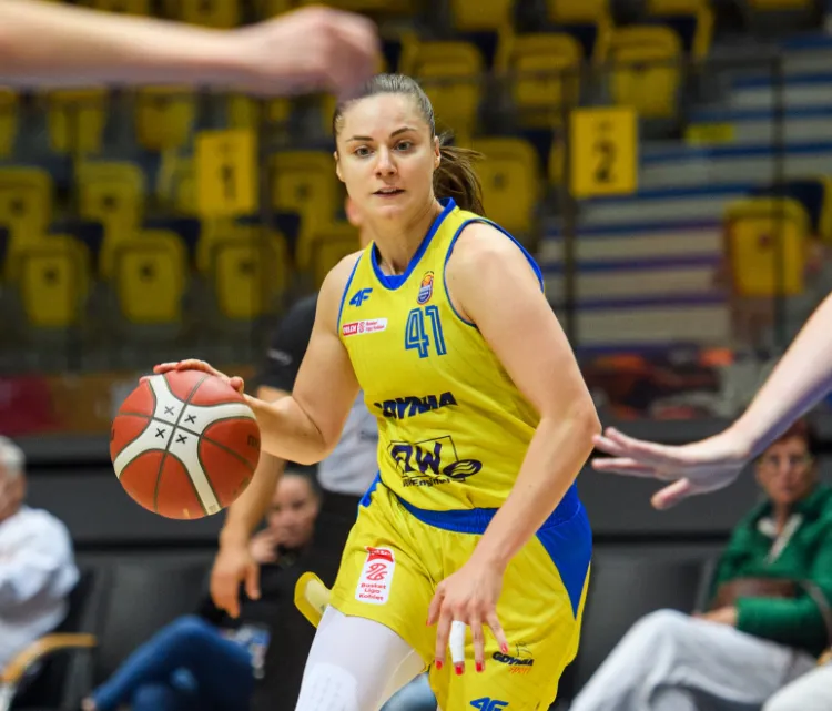 Barbora Wrzesiński w hitowym meczu 4. kolejki Orlen Basket Ligi Kobiet zdobyła 24 punkty i 6 asyst.