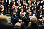 Pierwsze posiedzenie Sejmu nowej kadencji. Posłowie składali ślubowanie.