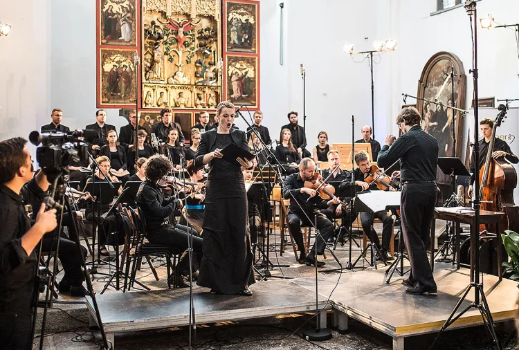 Goldberg Baroque Ensamble obchodzi 15-lecie istnienia. Na zdj. Koncert w ramach Festiwalu Goldbergowskiego w 2015 r. 