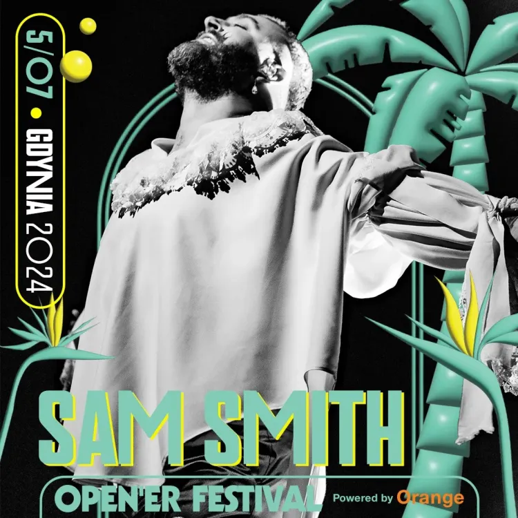 Sam Smith na Open'er Festival w 2024 r.