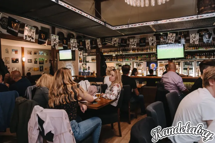 Pub Kandelabry w Gdyni słynął z dużego wyboru piw z całego świata.
