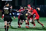Rugby Europe Championship 2023: Polska 18-23 Niemcy na Narodowym Stadionie Rugby w Gdyni Grzegorz Buczek, Piotr Zeszutek, Siokihava Taufui Halaifonua