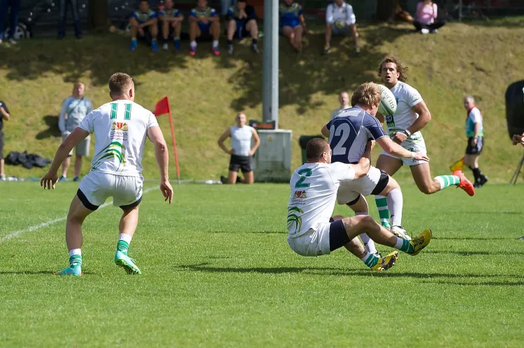 Z numerem drugim Grzegorz Buczek (Lechia Gdańsk)  13.07.2014 MOSiR Lechia Gdańsk