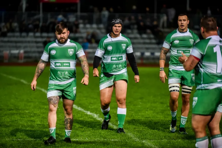 Lechia Gdańsk vs Juvenia Kraków 27:0 w meczu 3. kolejki ekstraligi rugby  Grzegorz Buczek, Krzysztof Smoliński