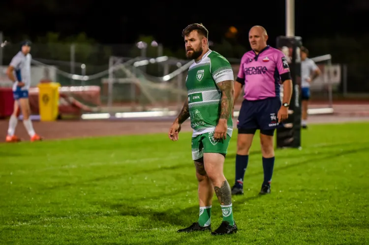 Lechia Gdańsk vs Juvenia Kraków 27:0 w meczu 3. kolejki ekstraligi rugby  Grzegorz Buczek