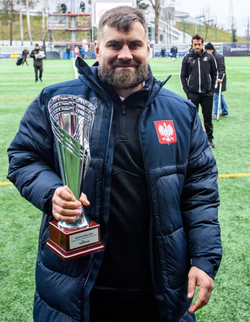 Grzegorz Buczek na boisku rugby lepiej broni niż atakuje. Czy podobnie będzie w plebiscycie na Najlepszego Ligowca Roku 2023 w Trójmieście?