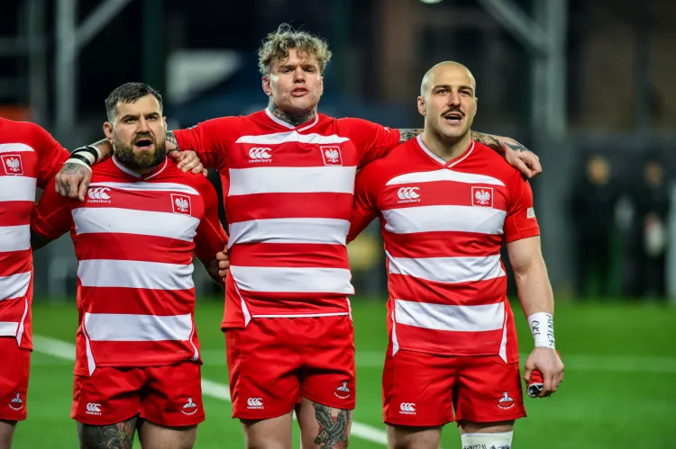 Rugby Europe Championship 2023: Polska 18-23 Niemcy na Narodowym Stadionie Rugby w Gdyni Grzegorz Buczek, Thomas Fidler, Piotr Zeszutek