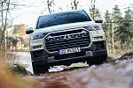 Odświeżony pickup SsangYong Musso Grand. 