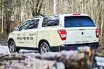 Odświeżony pickup SsangYong Musso Grand. 