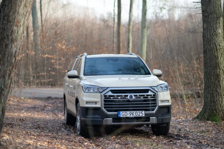 Odświeżony pickup SsangYong Musso Grand. 