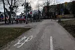 Zakończenie drogi rowerowej z Babich Dołów - nie będzie przejazdu rowerowego.