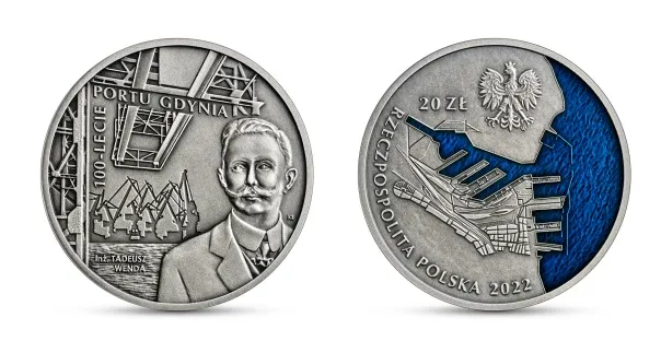 Stulecie Portu Gdynia inż. Tadeusz Wenda" (2022 r.).