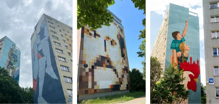 Jednym z wyjątkowych i nieoczywistych miejsc do wybrania się na spacer w Trójmieście jest gdańska Zaspa, gdzie na osiedlowych blokach można podziwiać murale, na których znajduje się m.in. Lech Wałęsa.