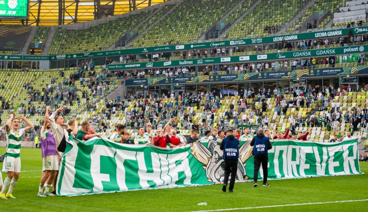 Lechia Gdańsk po zwycięstwie nad GKS Tychy 3:0