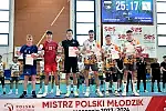 Wyróżnieni siatkarze podczas mistrzostw Polski młodzików.