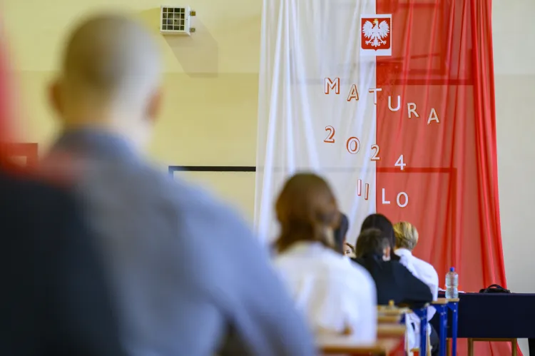 Matura 2024. Egzamin z języka polskiego. II LO w Gdańsku