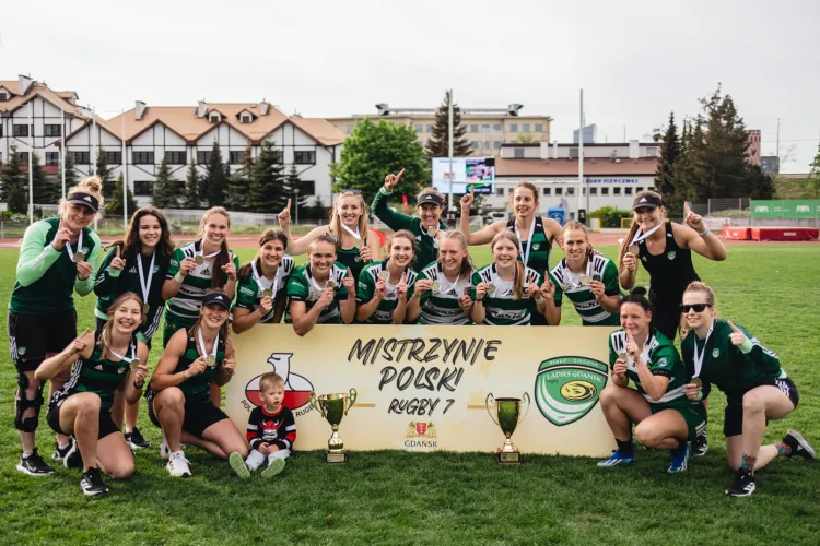 Biało-Zielone Ladies Gdańsk po raz 14. z rzędu zdobyły tytuł mistrzyń Polski w rugby 7 kobiet. 