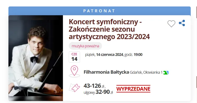 Kupowania biletów na wydarzenia kulturalne lepiej nie zostawiać na ostatnią chwilę. 