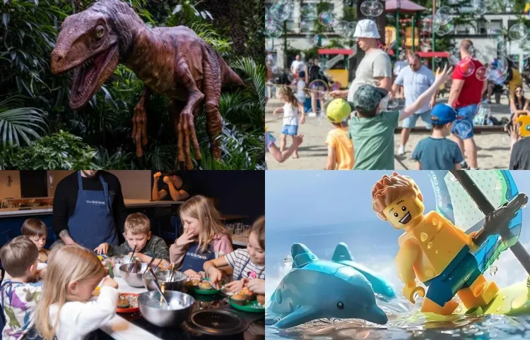 Dinozaury, kino, gotowanie, a może dziecięcy targ, animacje albo warsztaty lego. Rodzinne atrakcje na weekend.