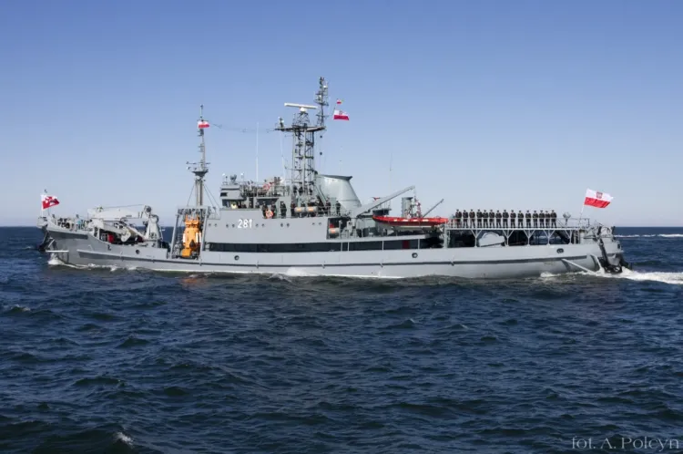 ORP Piast służy w Marynarce Wojennej od 1974 r. 